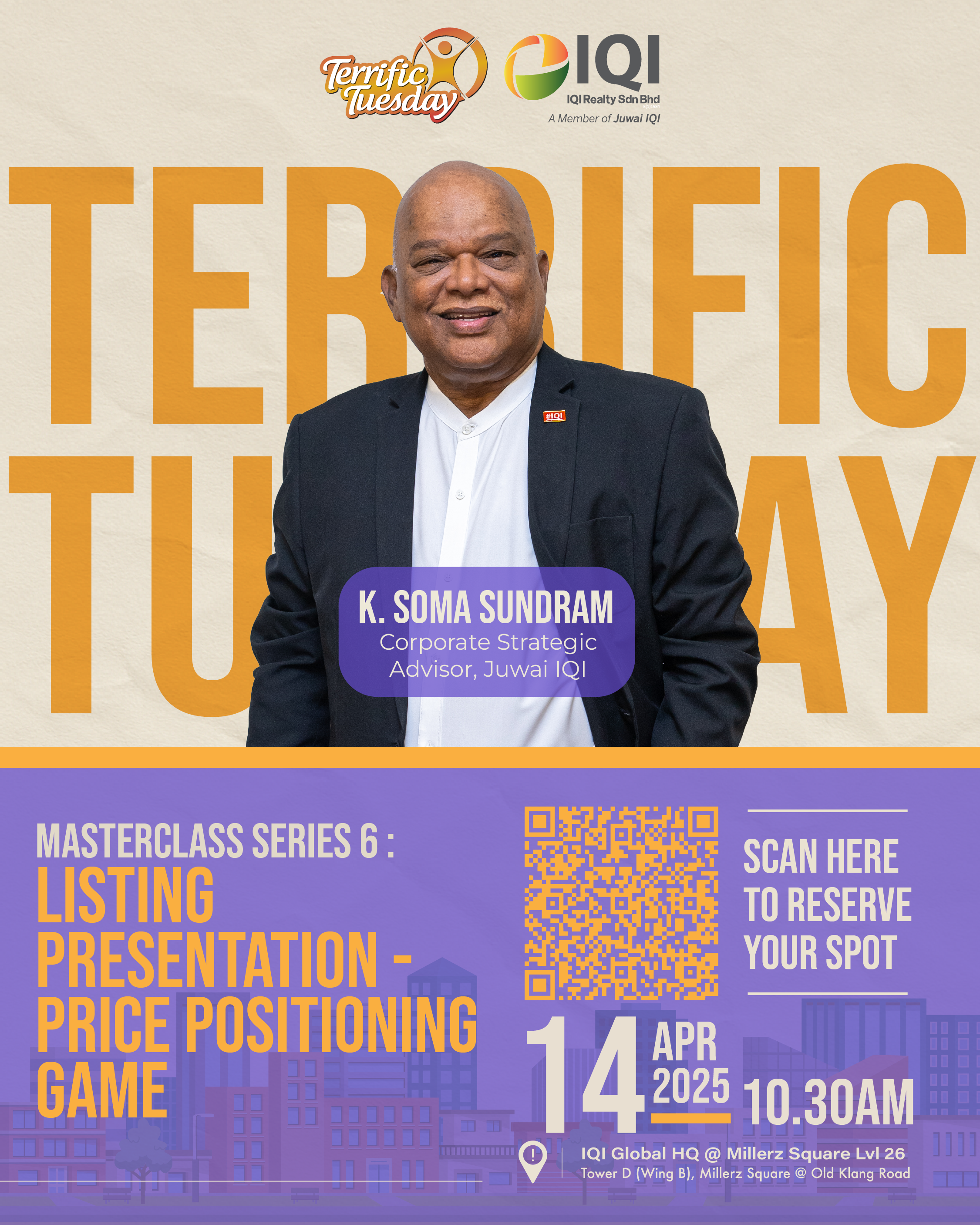 Masterclass Serie 6 : Listing Presentation -  Price Positioning Game by K.Soma Sundram